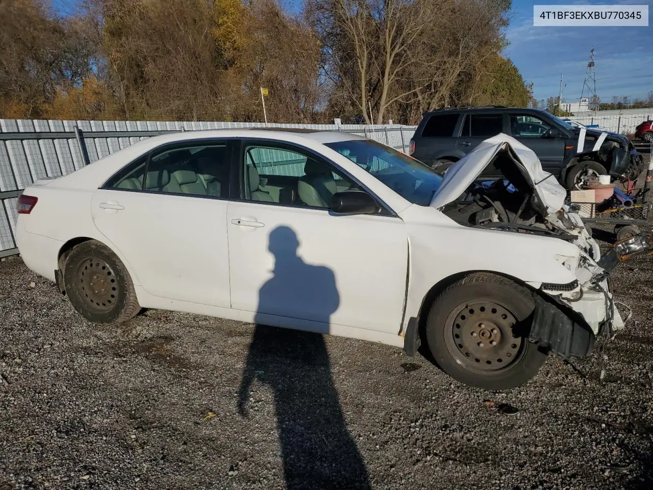 4T1BF3EKXBU770345 2011 Toyota Camry Base