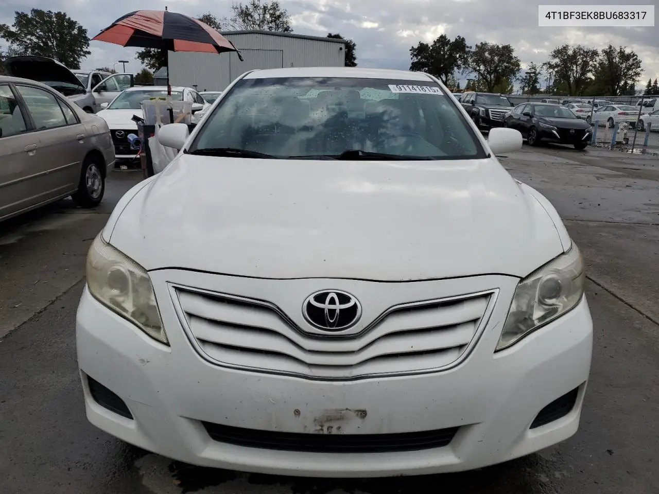 4T1BF3EK8BU683317 2011 Toyota Camry Base