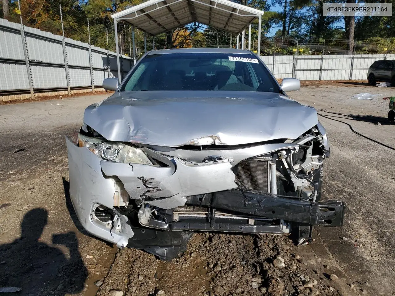 4T4BF3EK9BR211164 2011 Toyota Camry Base