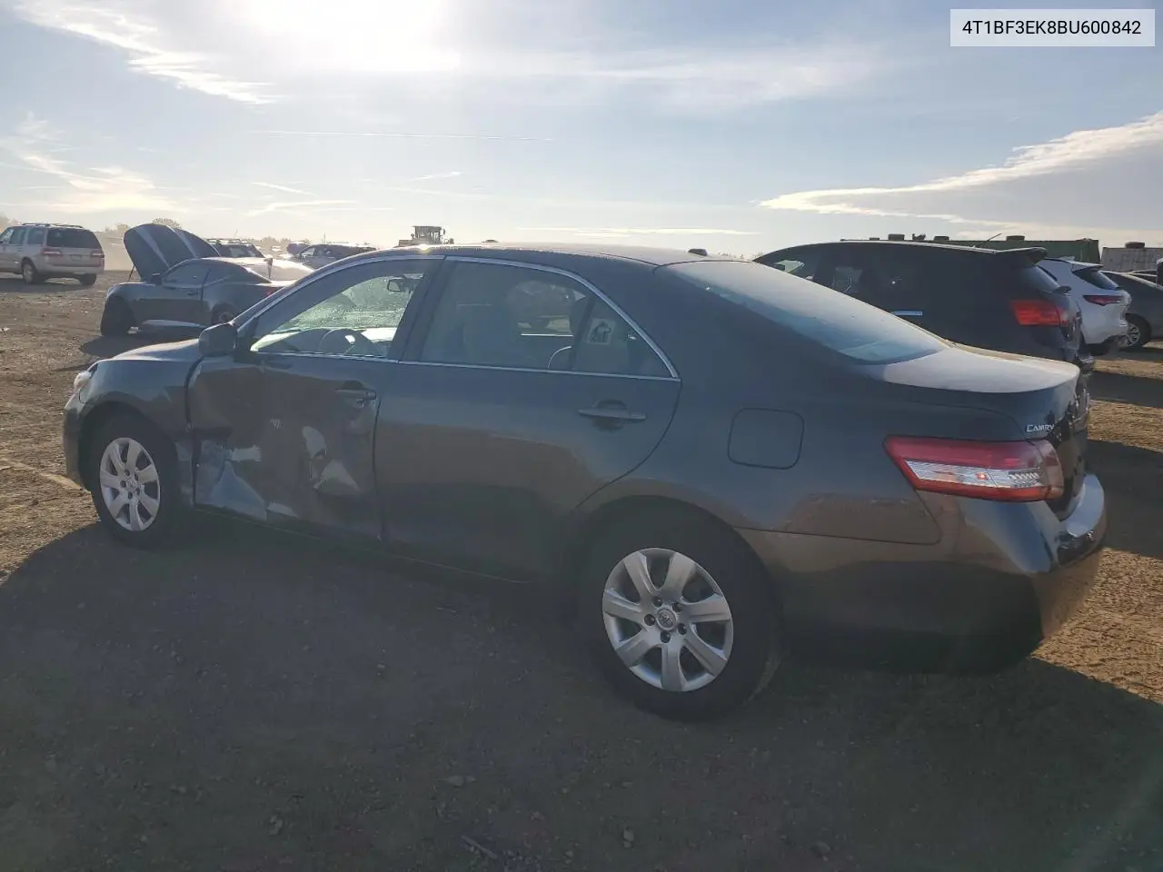 4T1BF3EK8BU600842 2011 Toyota Camry Base