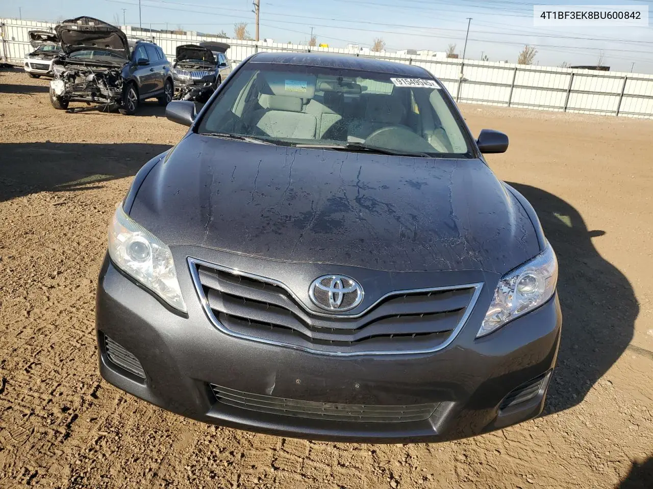 4T1BF3EK8BU600842 2011 Toyota Camry Base