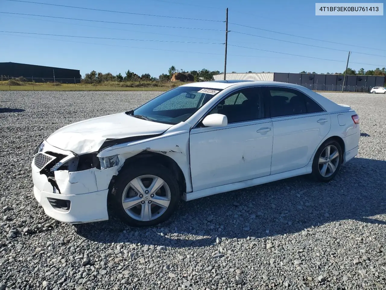 4T1BF3EK0BU761413 2011 Toyota Camry Base