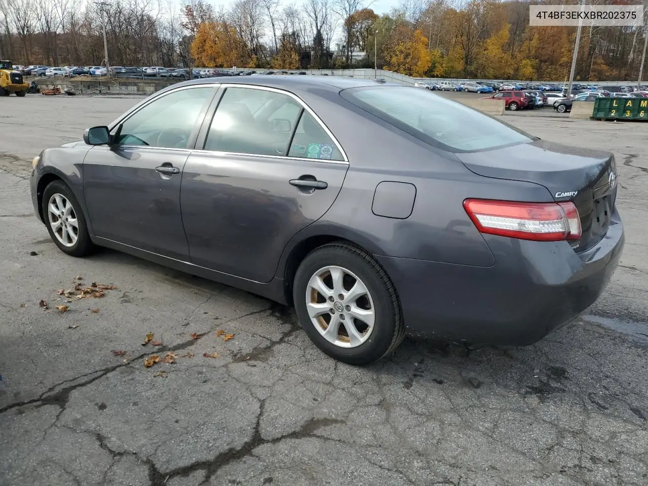 4T4BF3EKXBR202375 2011 Toyota Camry Base