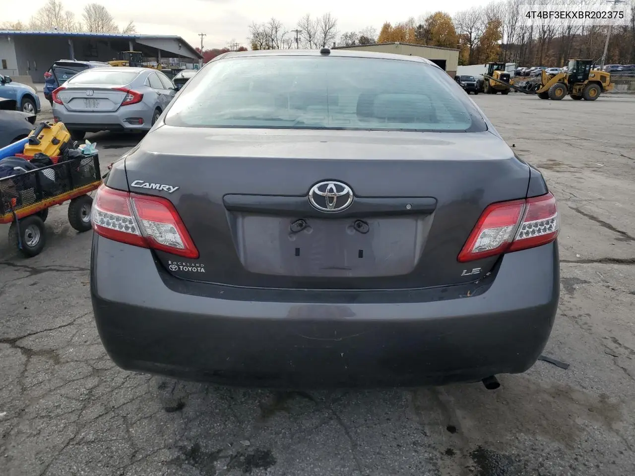 4T4BF3EKXBR202375 2011 Toyota Camry Base