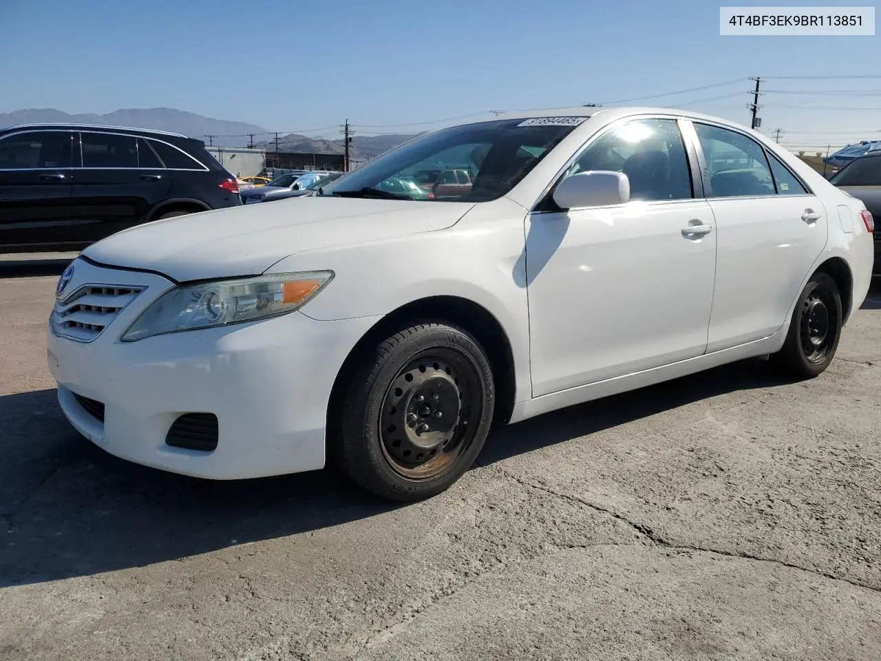 4T4BF3EK9BR113851 2011 Toyota Camry Base