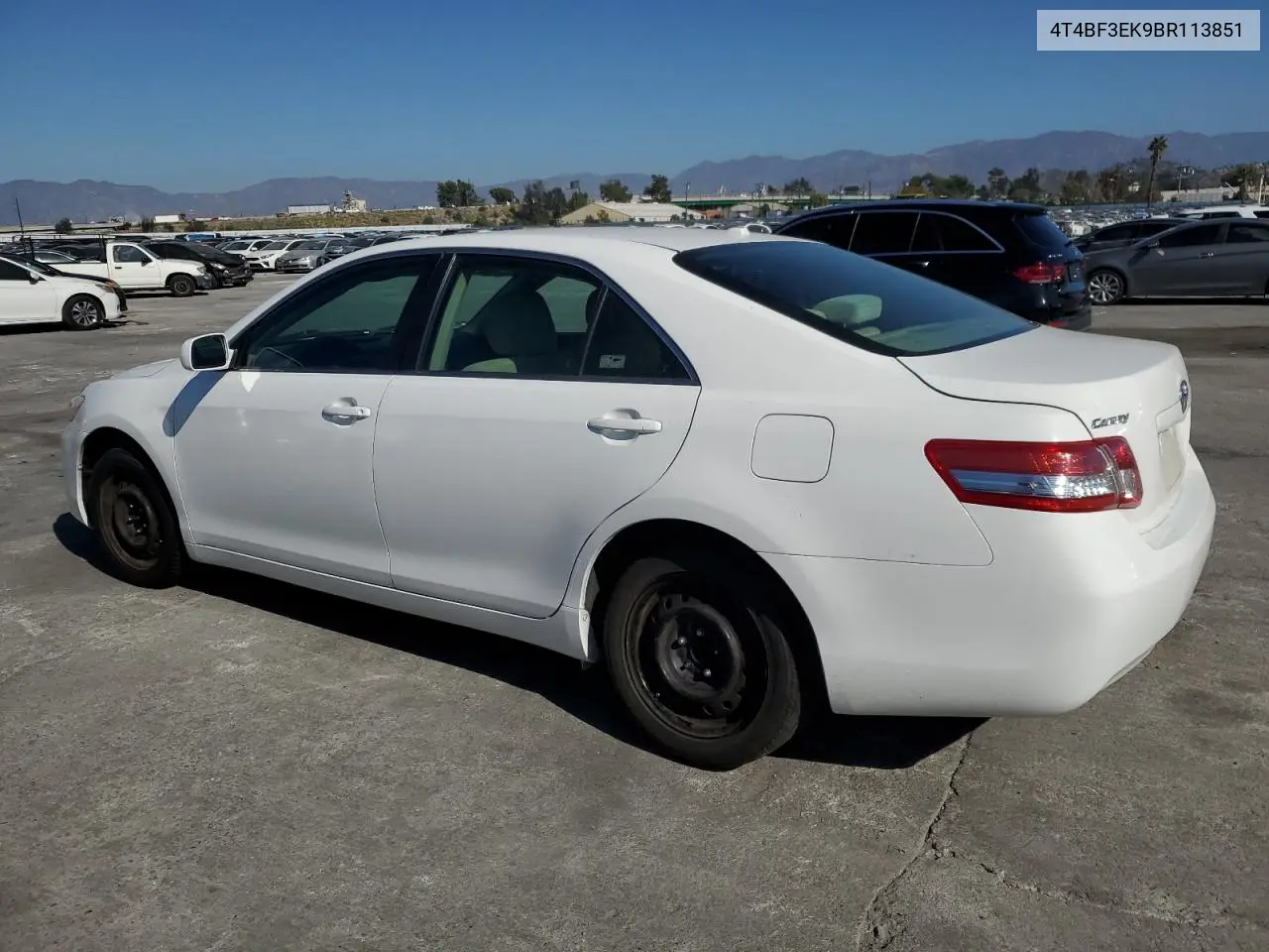 4T4BF3EK9BR113851 2011 Toyota Camry Base