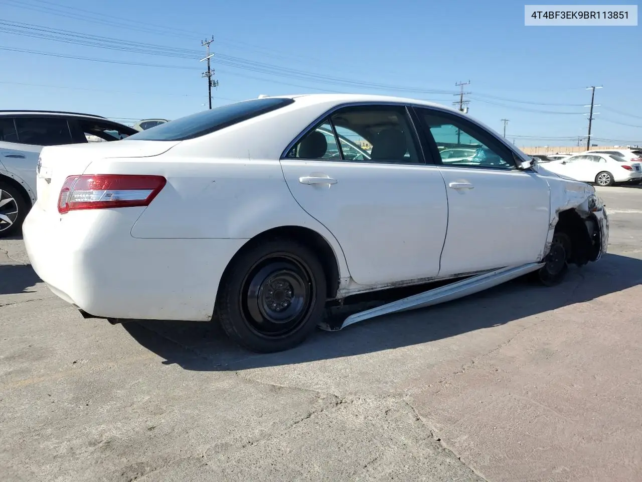 4T4BF3EK9BR113851 2011 Toyota Camry Base