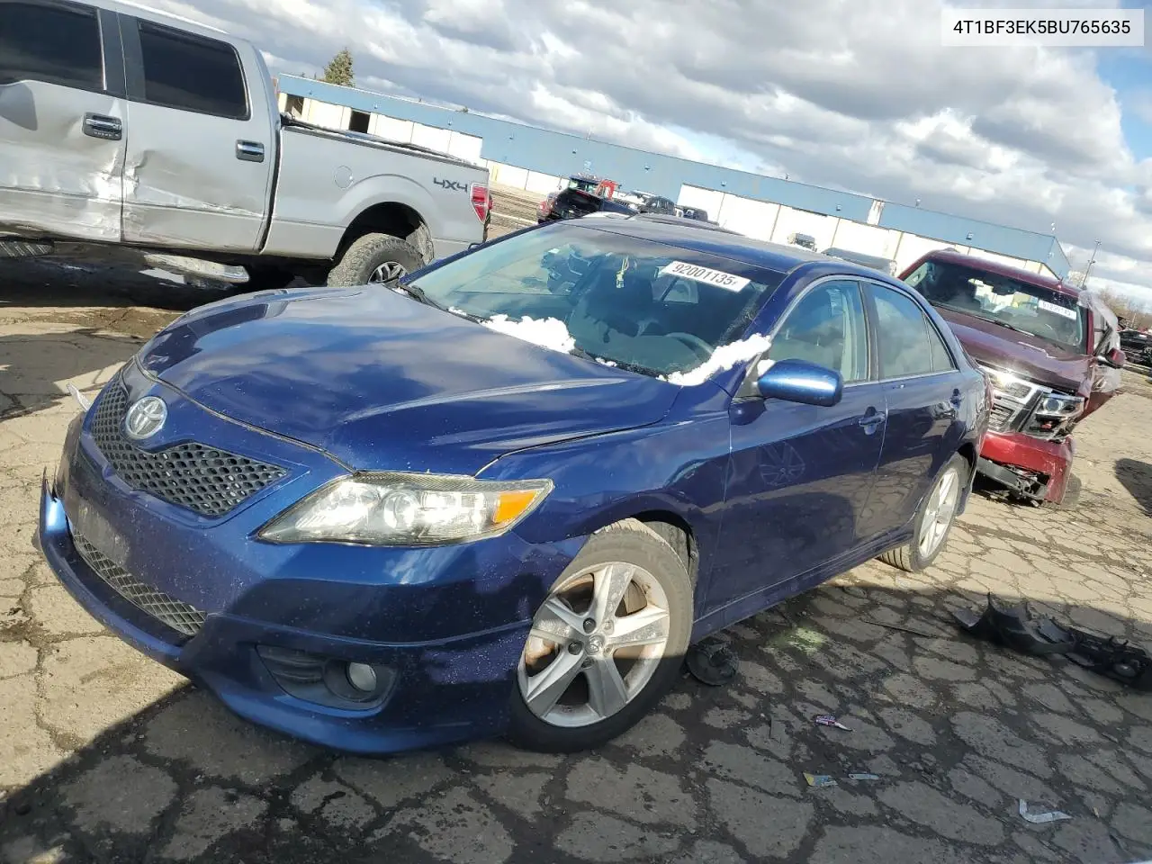 4T1BF3EK5BU765635 2011 Toyota Camry Base