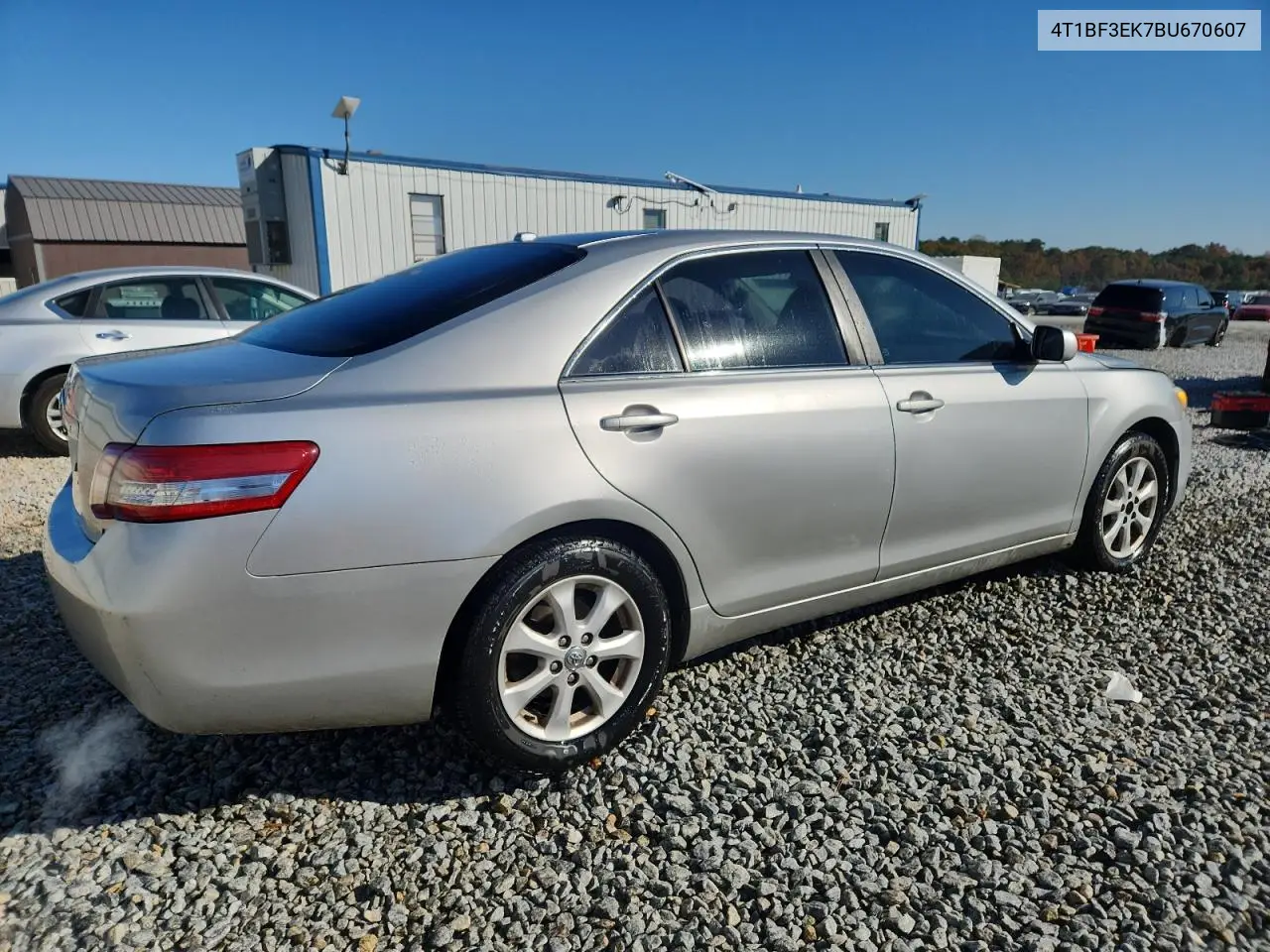 4T1BF3EK7BU670607 2011 Toyota Camry Base