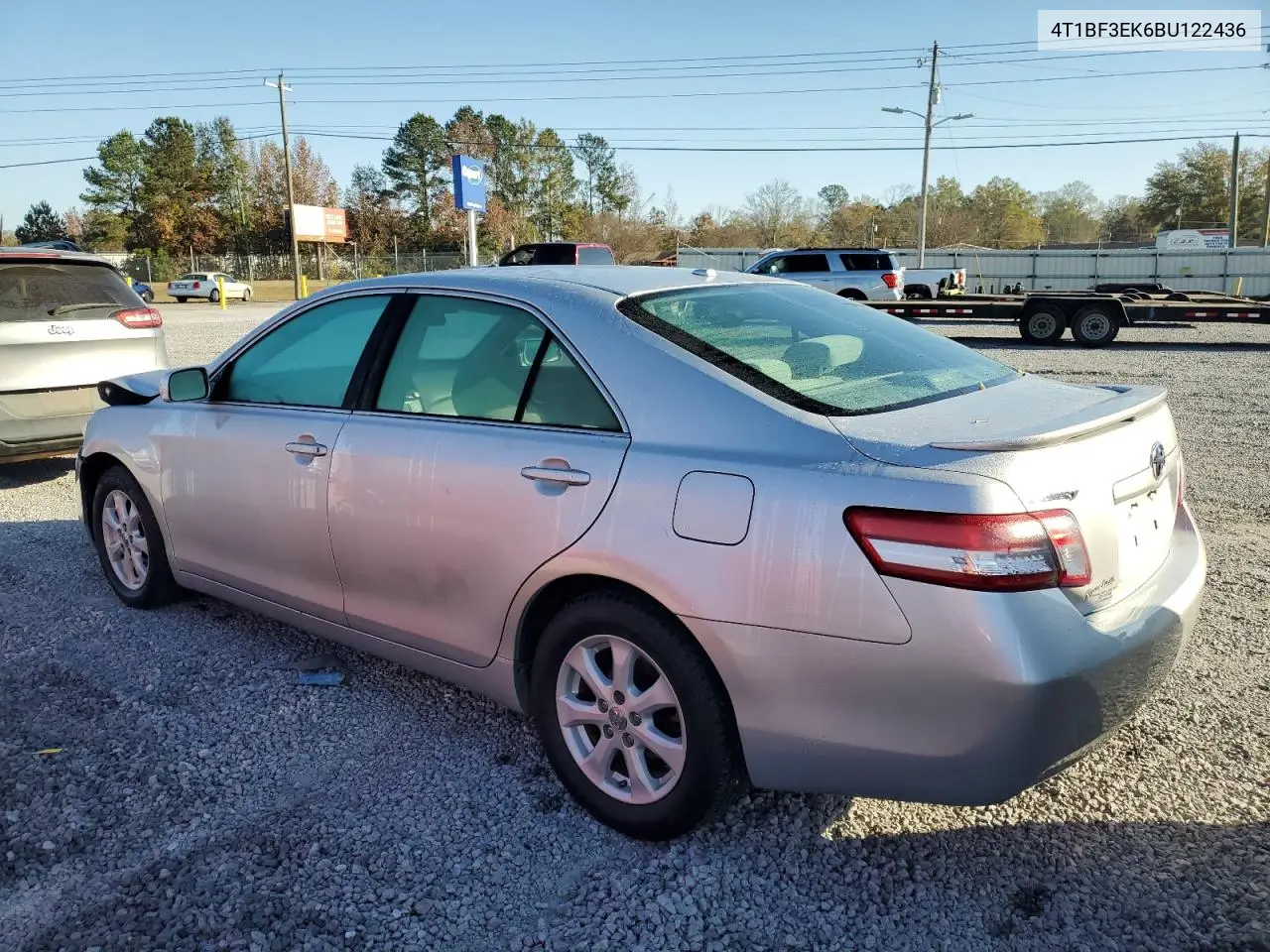 4T1BF3EK6BU122436 2011 Toyota Camry Base