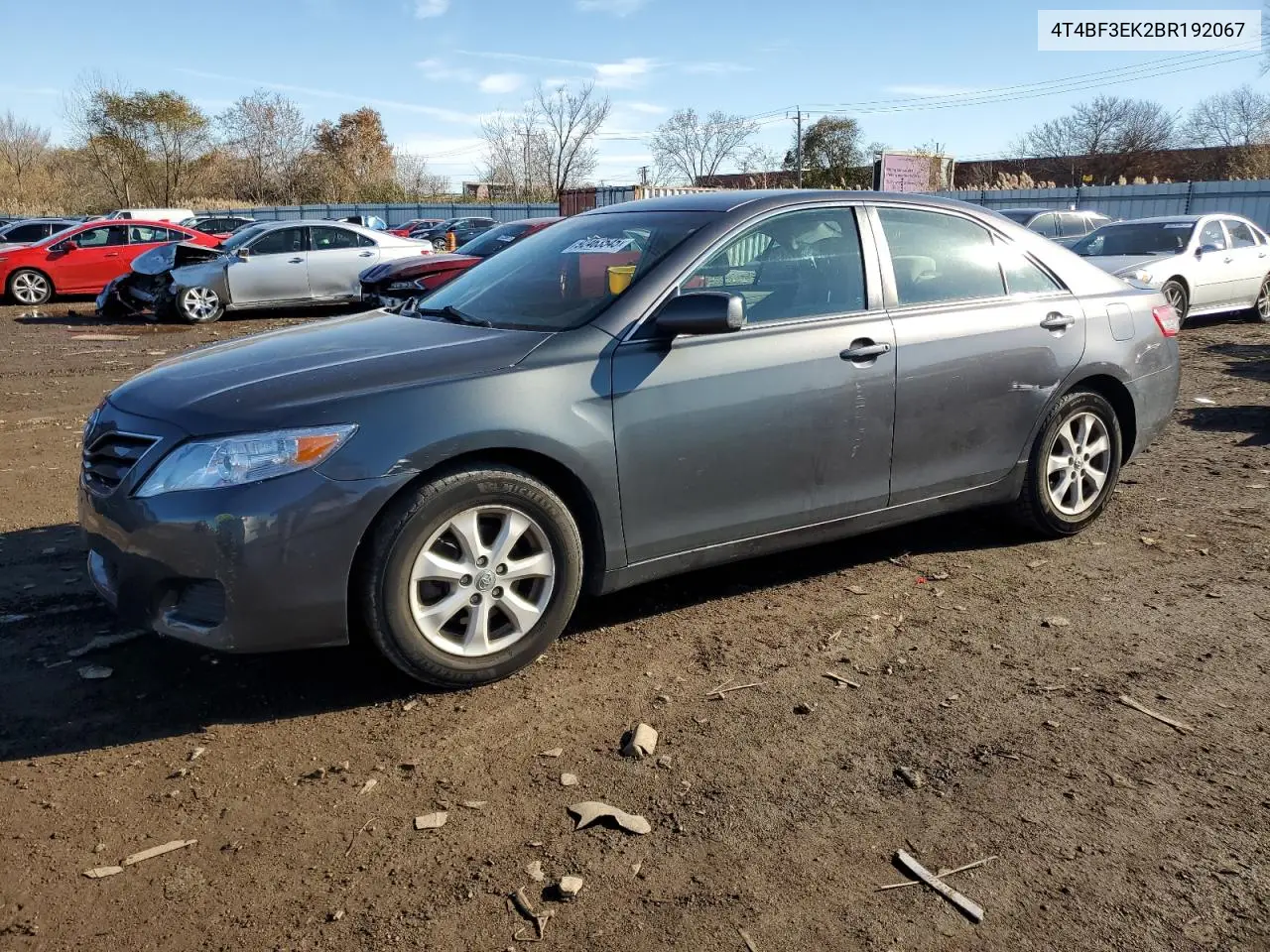 4T4BF3EK2BR192067 2011 Toyota Camry Base