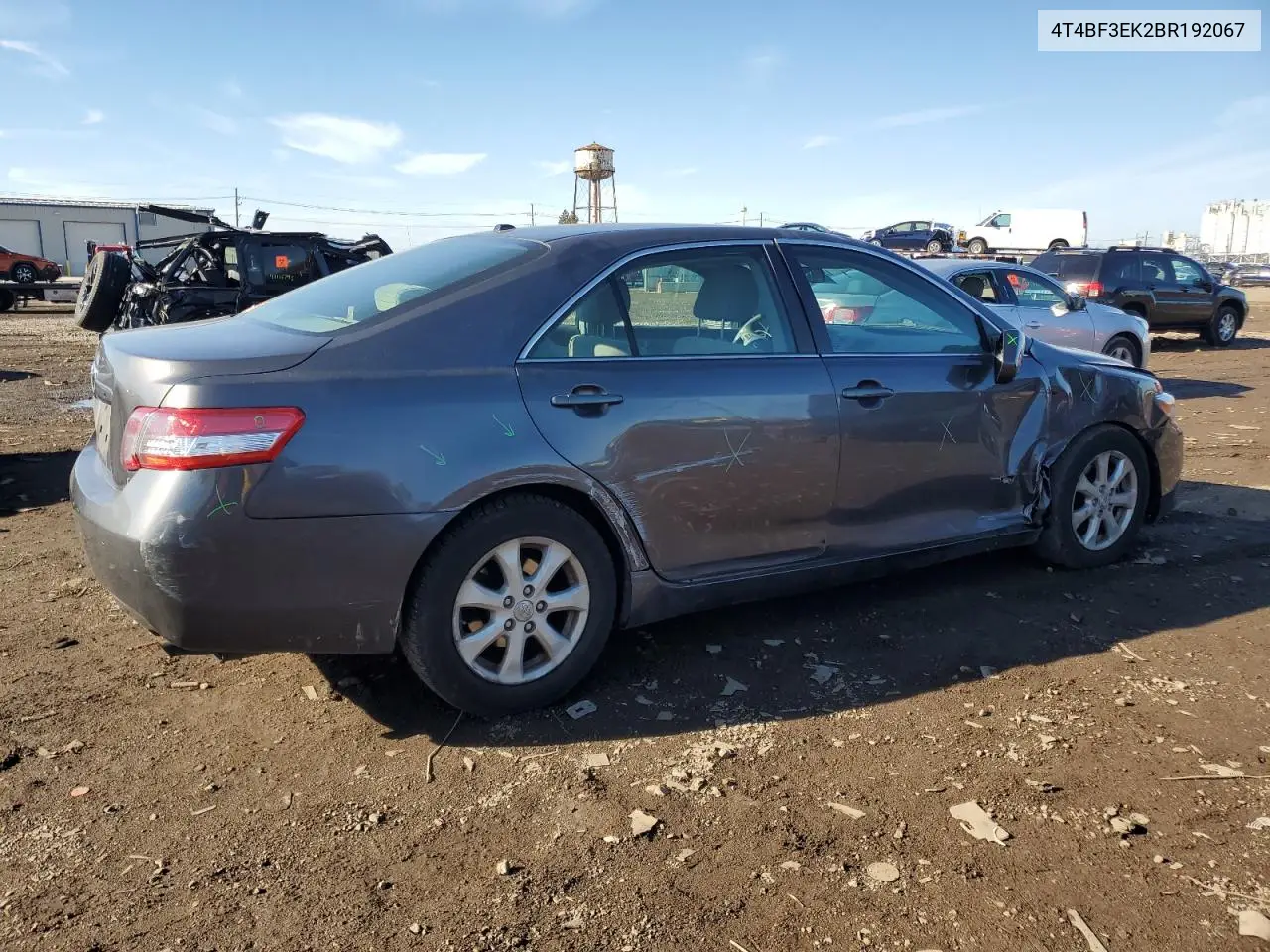 4T4BF3EK2BR192067 2011 Toyota Camry Base