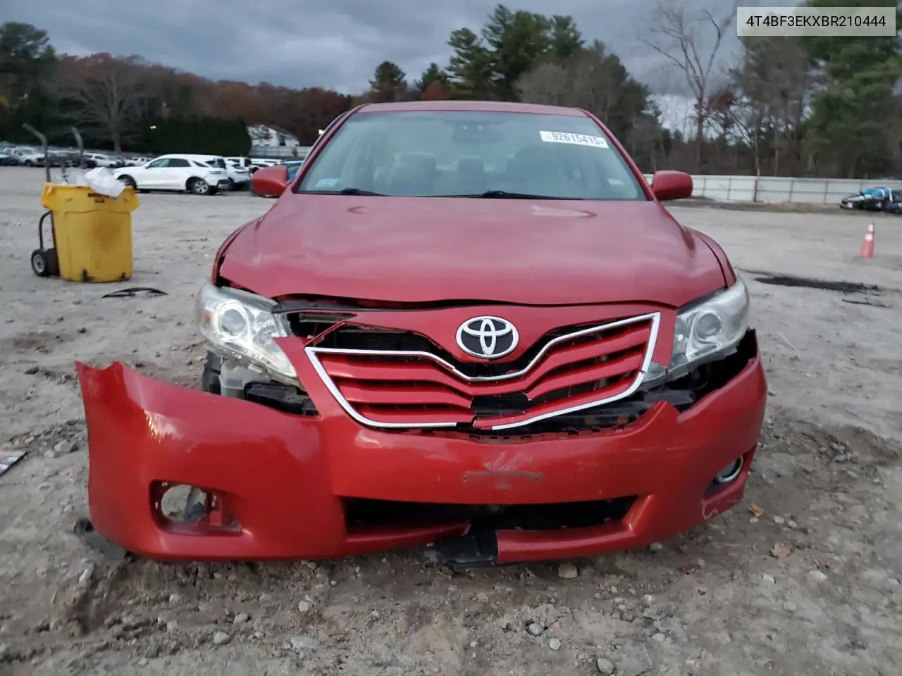 4T4BF3EKXBR210444 2011 Toyota Camry Base