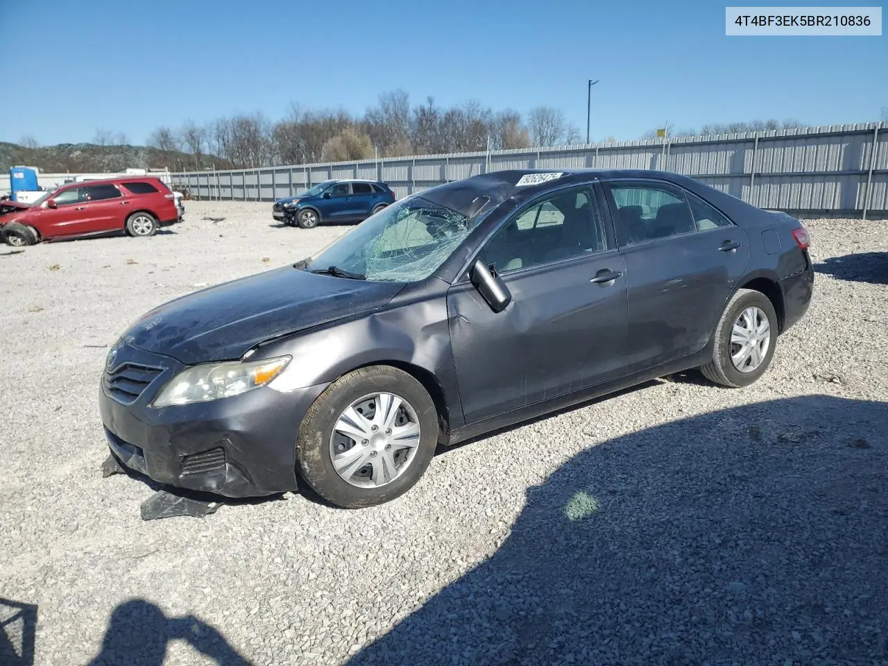 4T4BF3EK5BR210836 2011 Toyota Camry Base