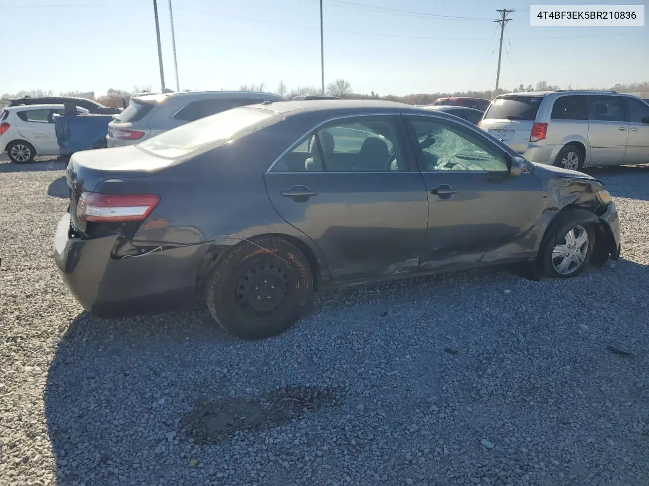 4T4BF3EK5BR210836 2011 Toyota Camry Base