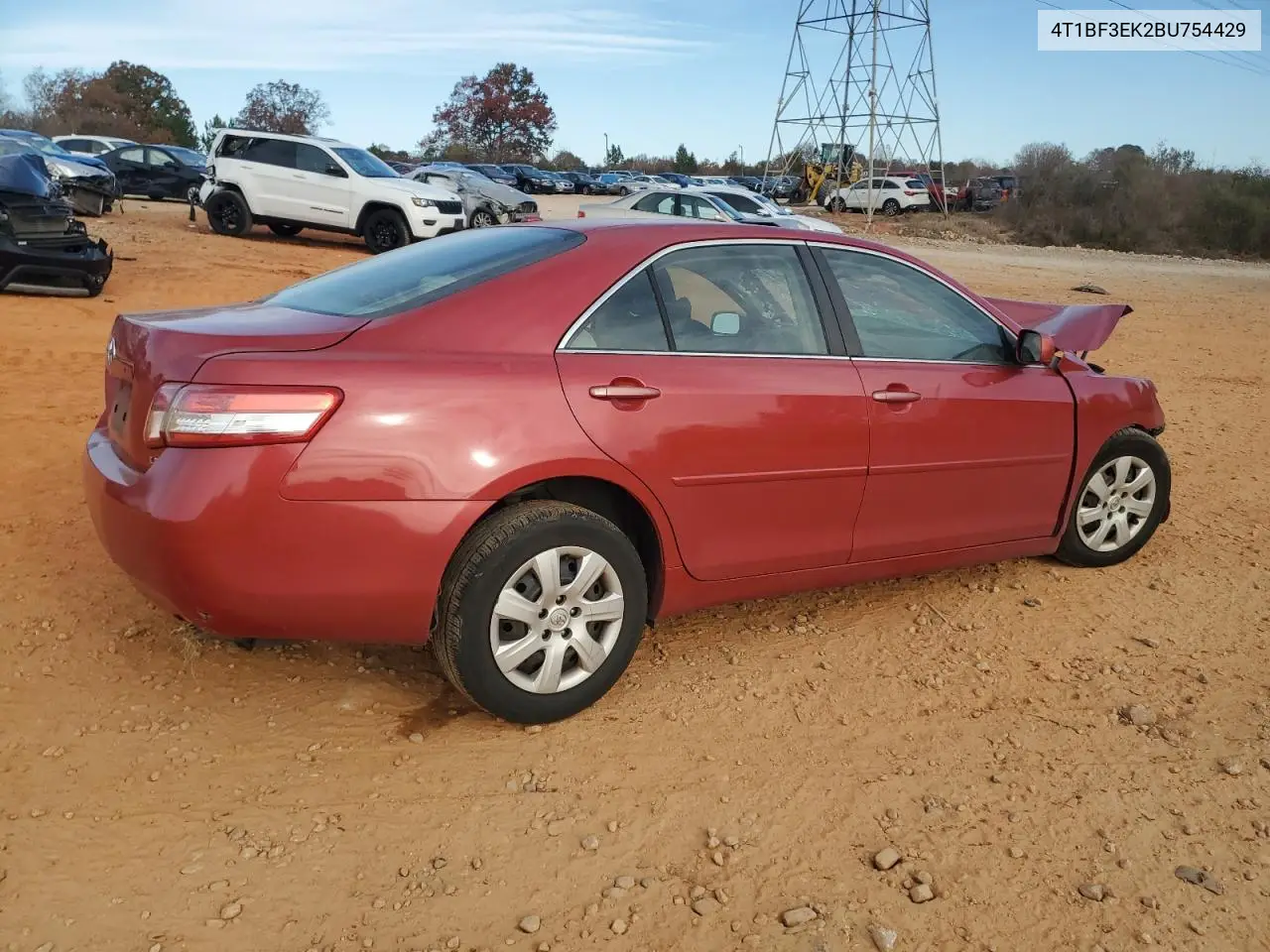 4T1BF3EK2BU754429 2011 Toyota Camry Base
