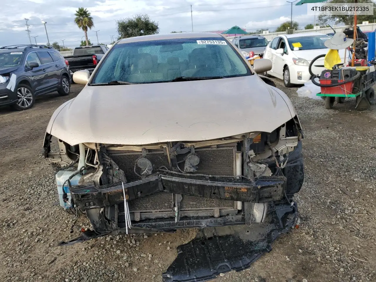 4T1BF3EK1BU212335 2011 Toyota Camry Base