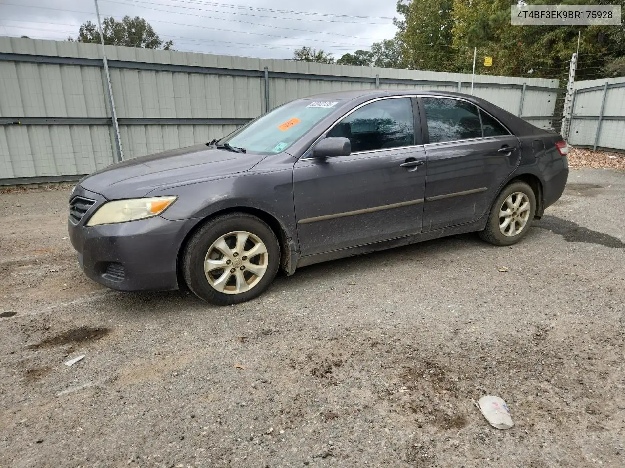 4T4BF3EK9BR175928 2011 Toyota Camry Base