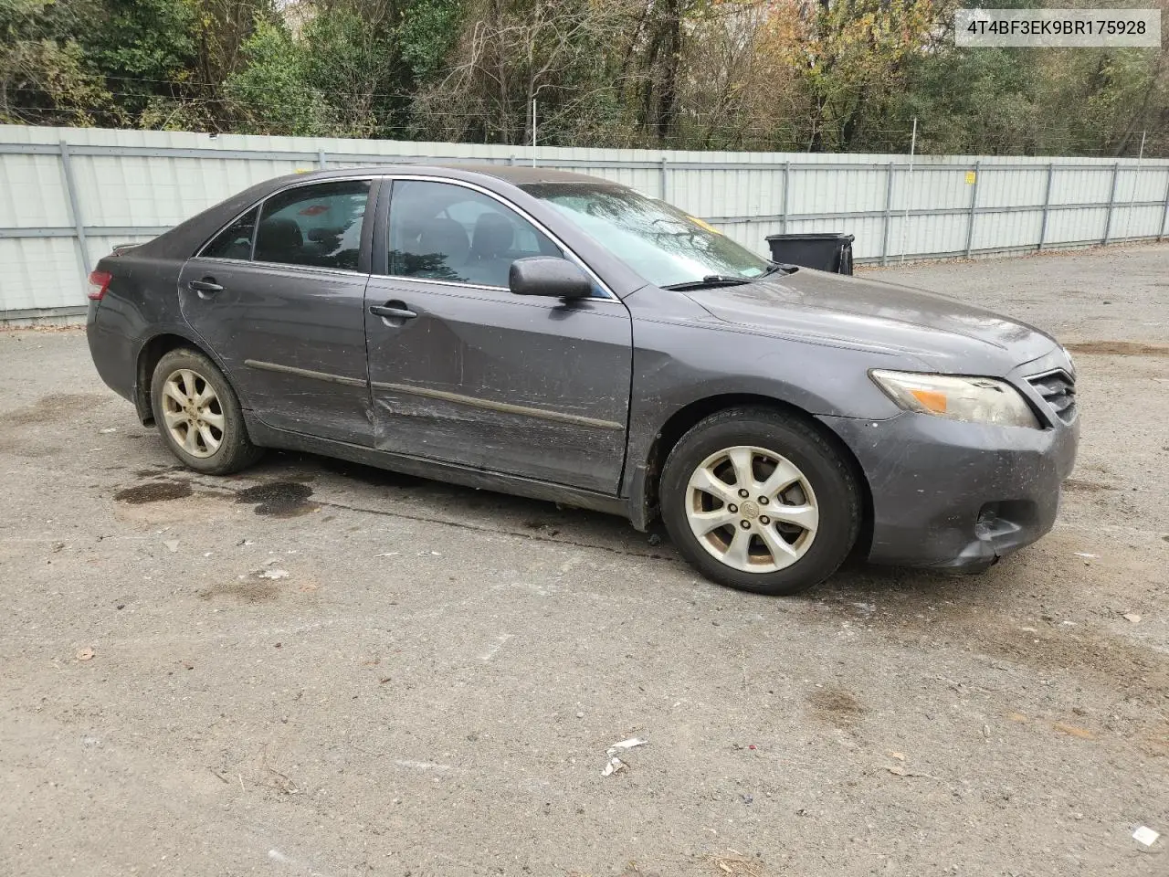 4T4BF3EK9BR175928 2011 Toyota Camry Base