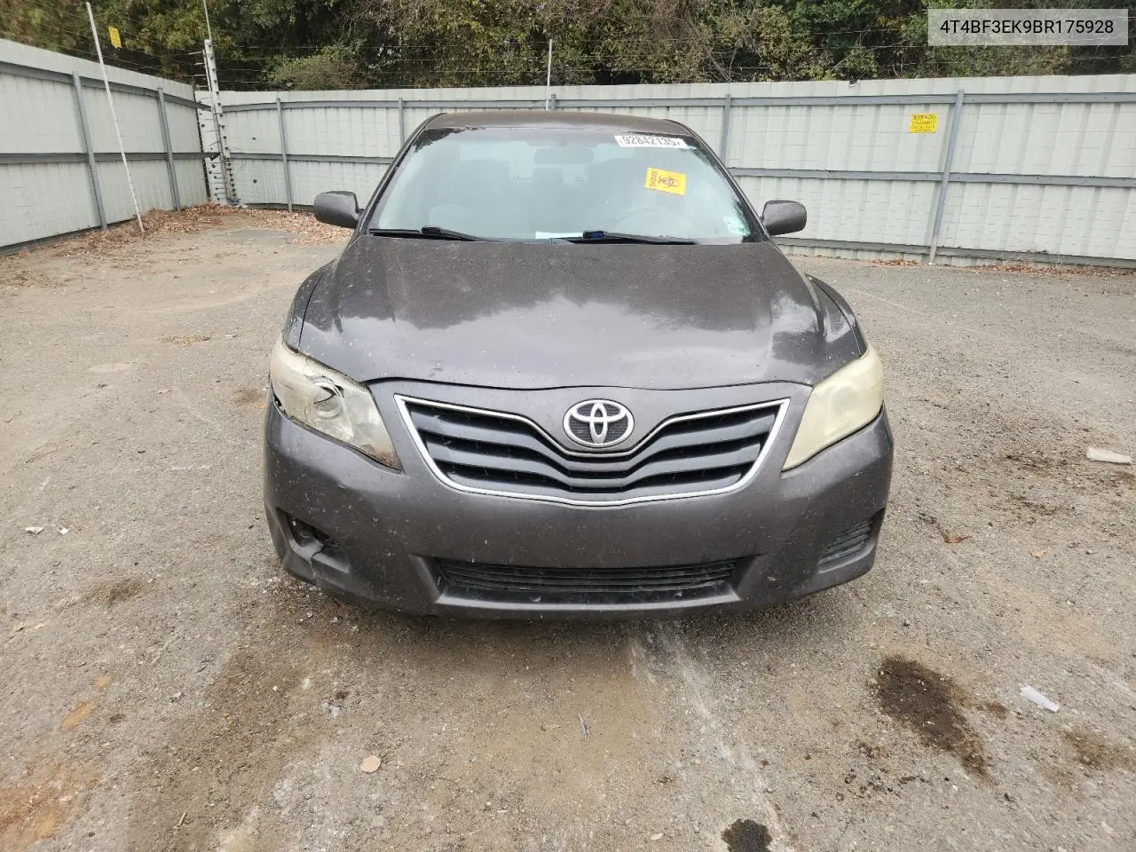 4T4BF3EK9BR175928 2011 Toyota Camry Base