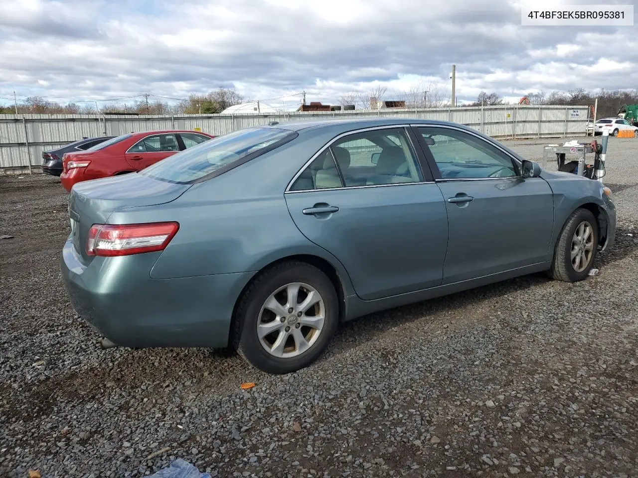 4T4BF3EK5BR095381 2011 Toyota Camry Base