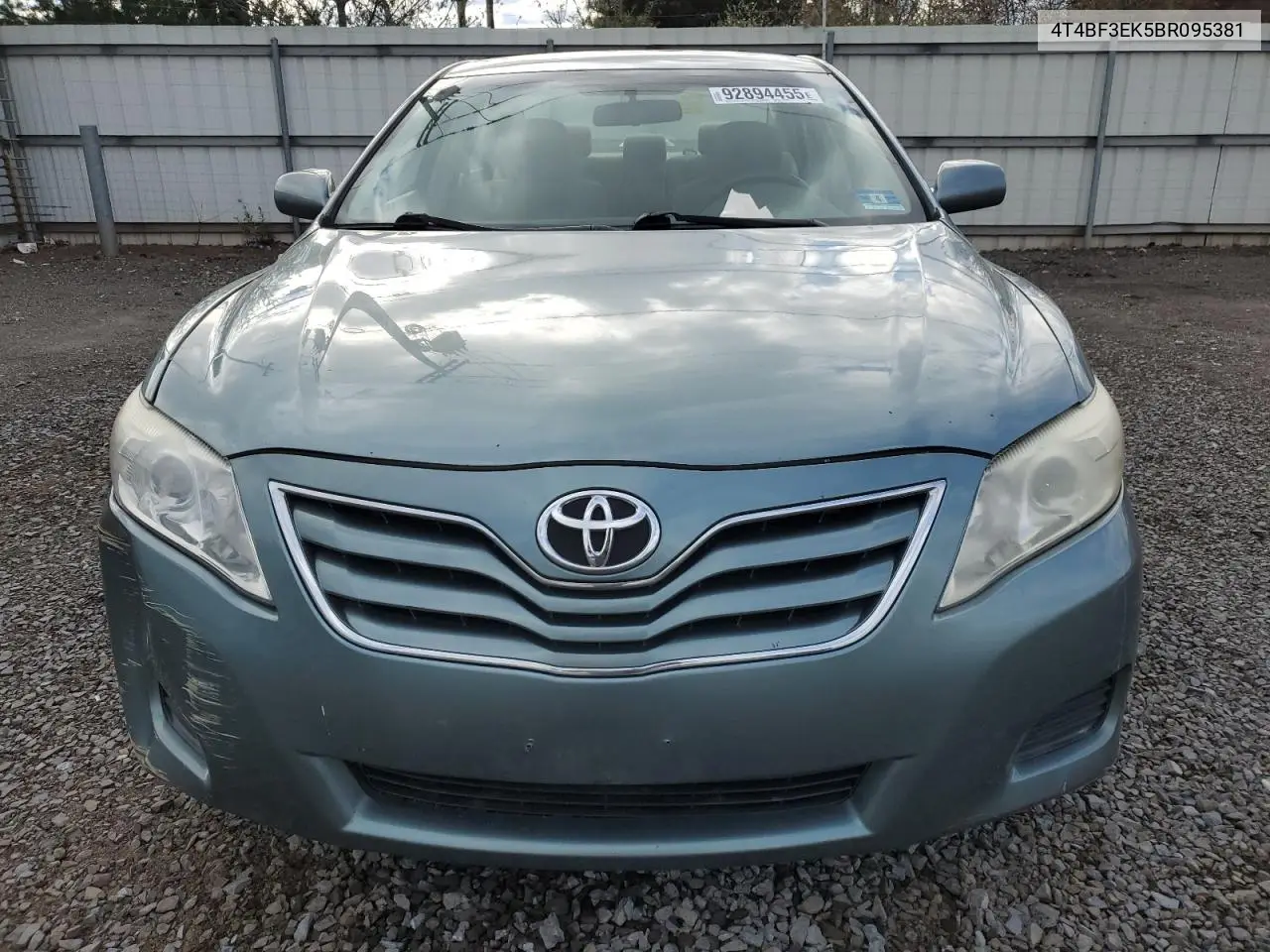 4T4BF3EK5BR095381 2011 Toyota Camry Base