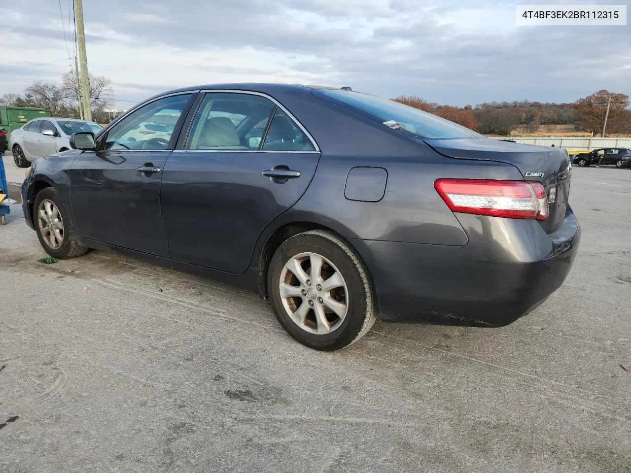 4T4BF3EK2BR112315 2011 Toyota Camry Base