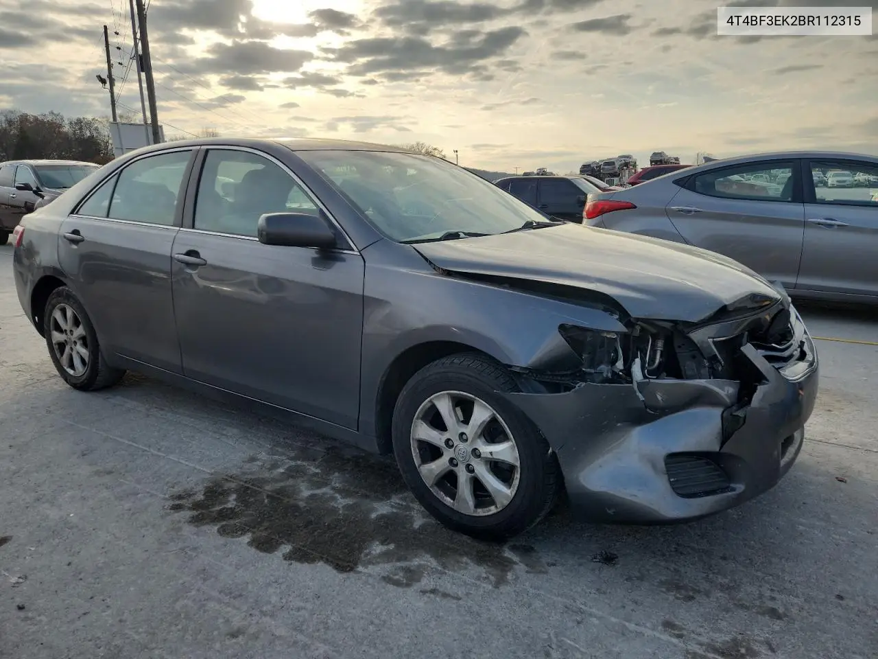 4T4BF3EK2BR112315 2011 Toyota Camry Base