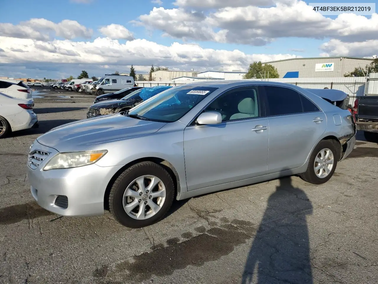 4T4BF3EK5BR212019 2011 Toyota Camry Base