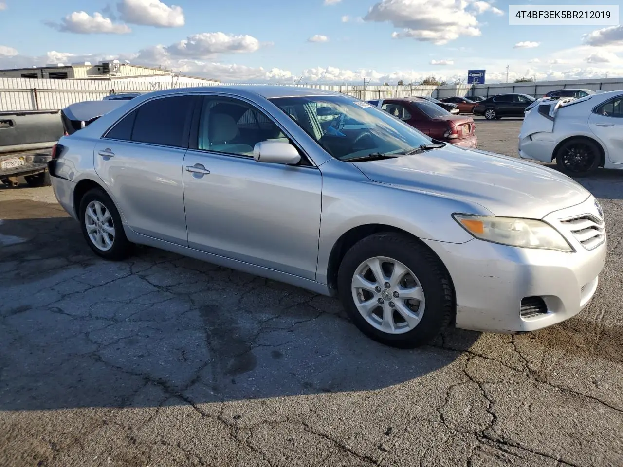 4T4BF3EK5BR212019 2011 Toyota Camry Base