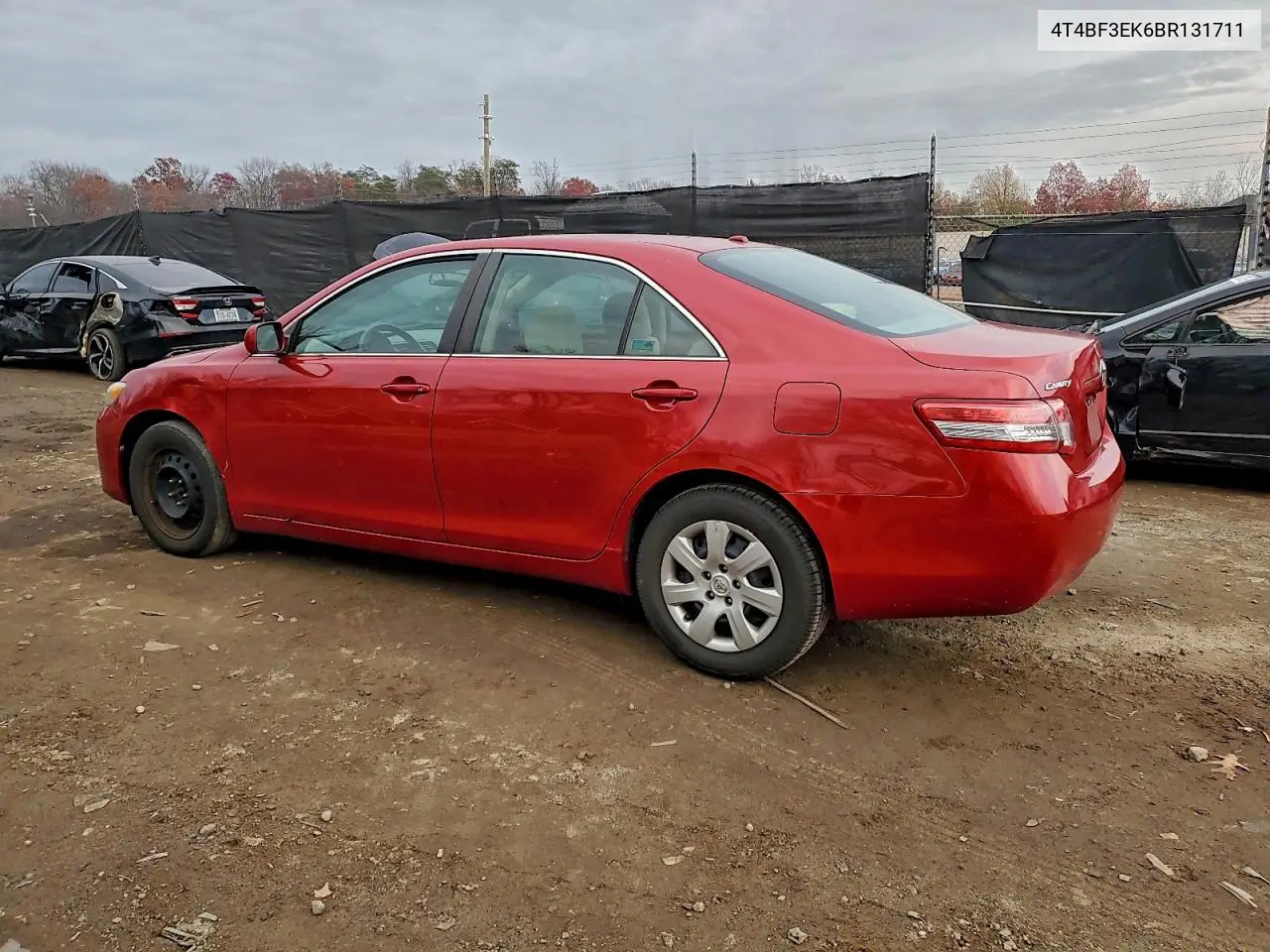 4T4BF3EK6BR131711 2011 Toyota Camry Base