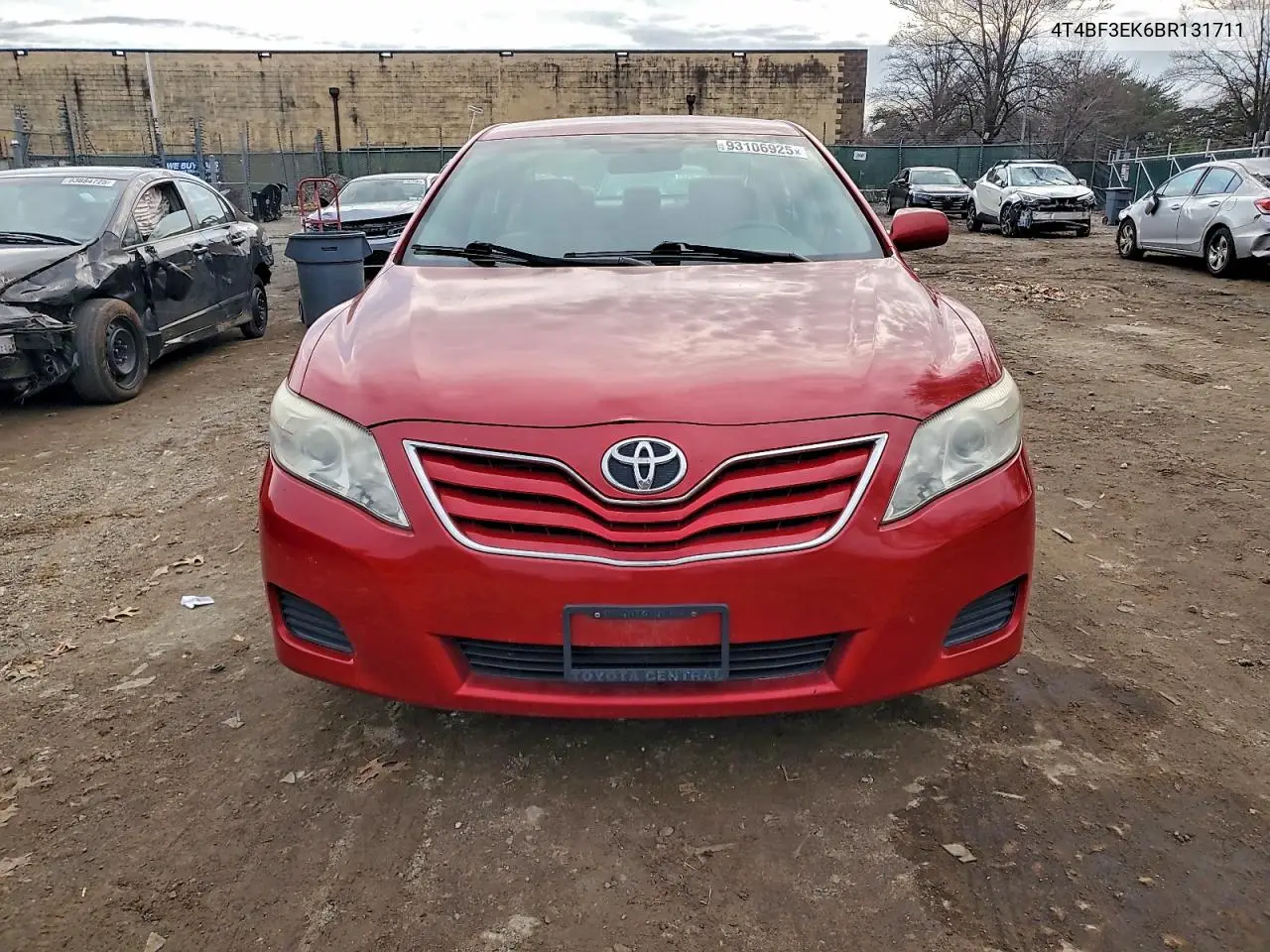 4T4BF3EK6BR131711 2011 Toyota Camry Base