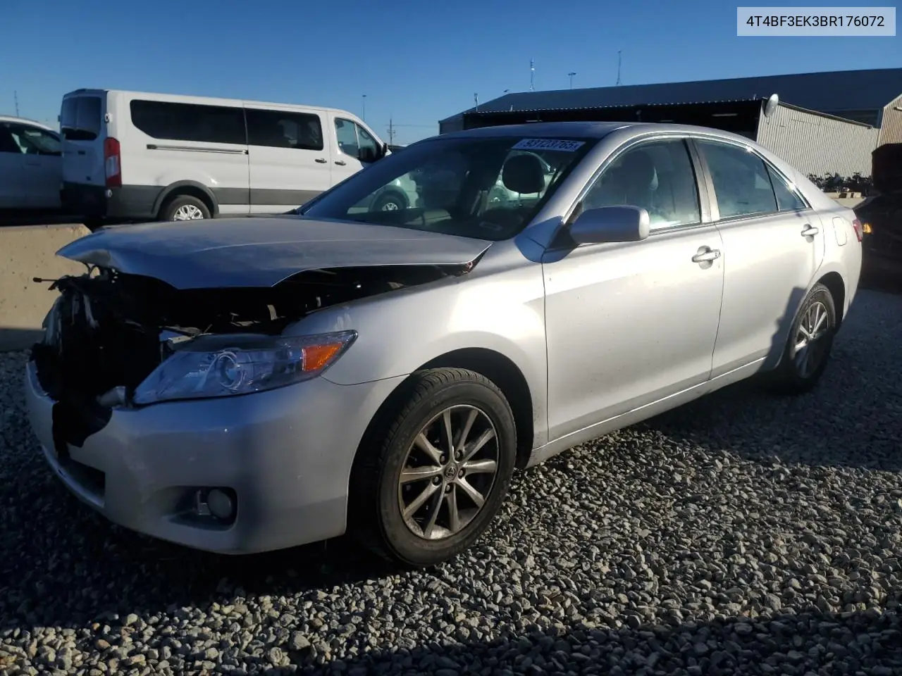 4T4BF3EK3BR176072 2011 Toyota Camry Base