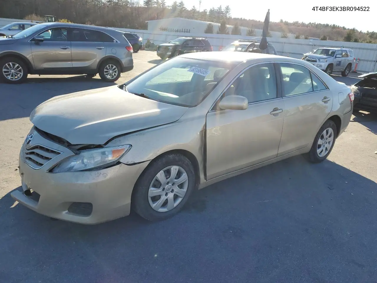 4T4BF3EK3BR094522 2011 Toyota Camry Base