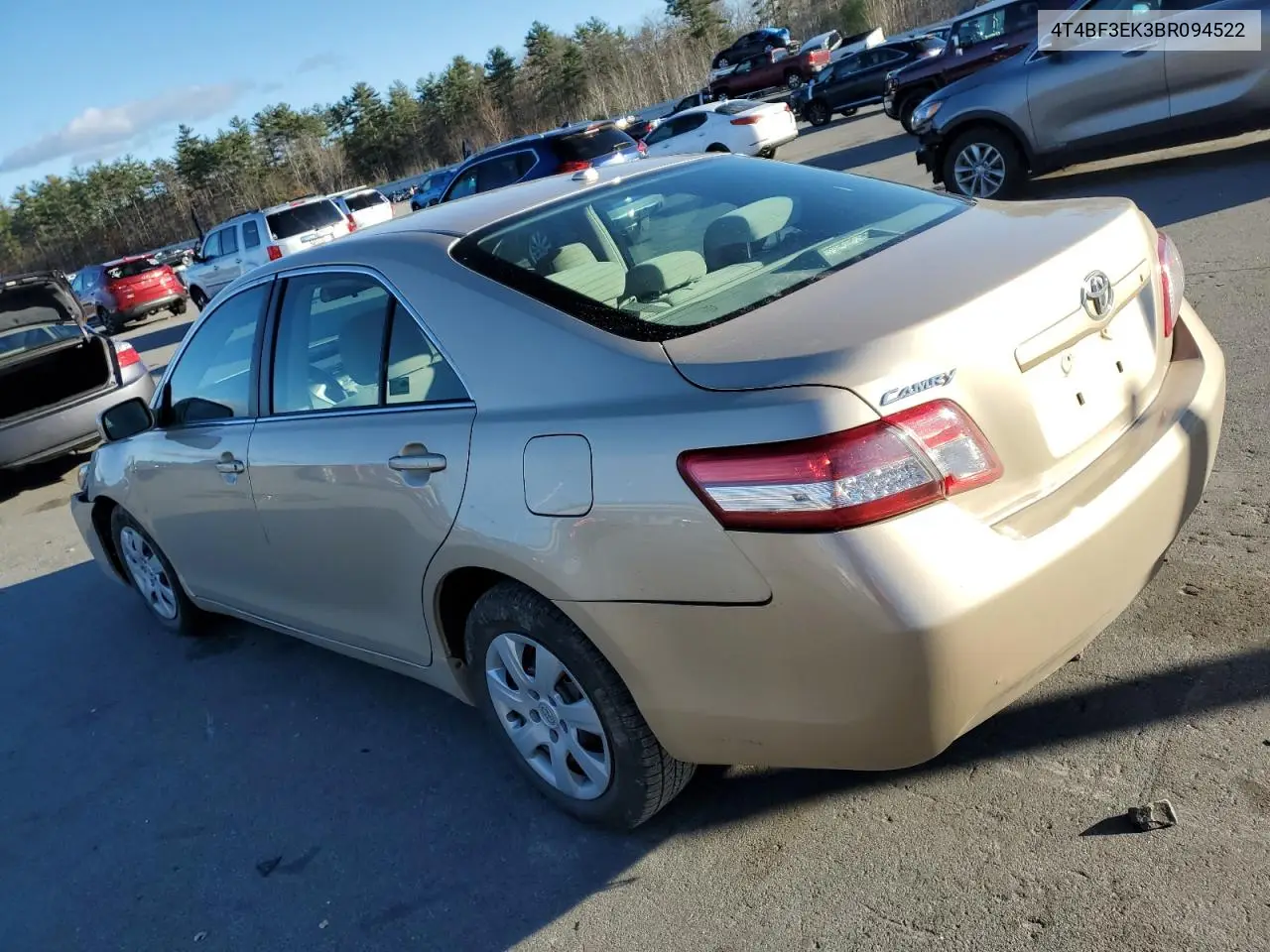 4T4BF3EK3BR094522 2011 Toyota Camry Base