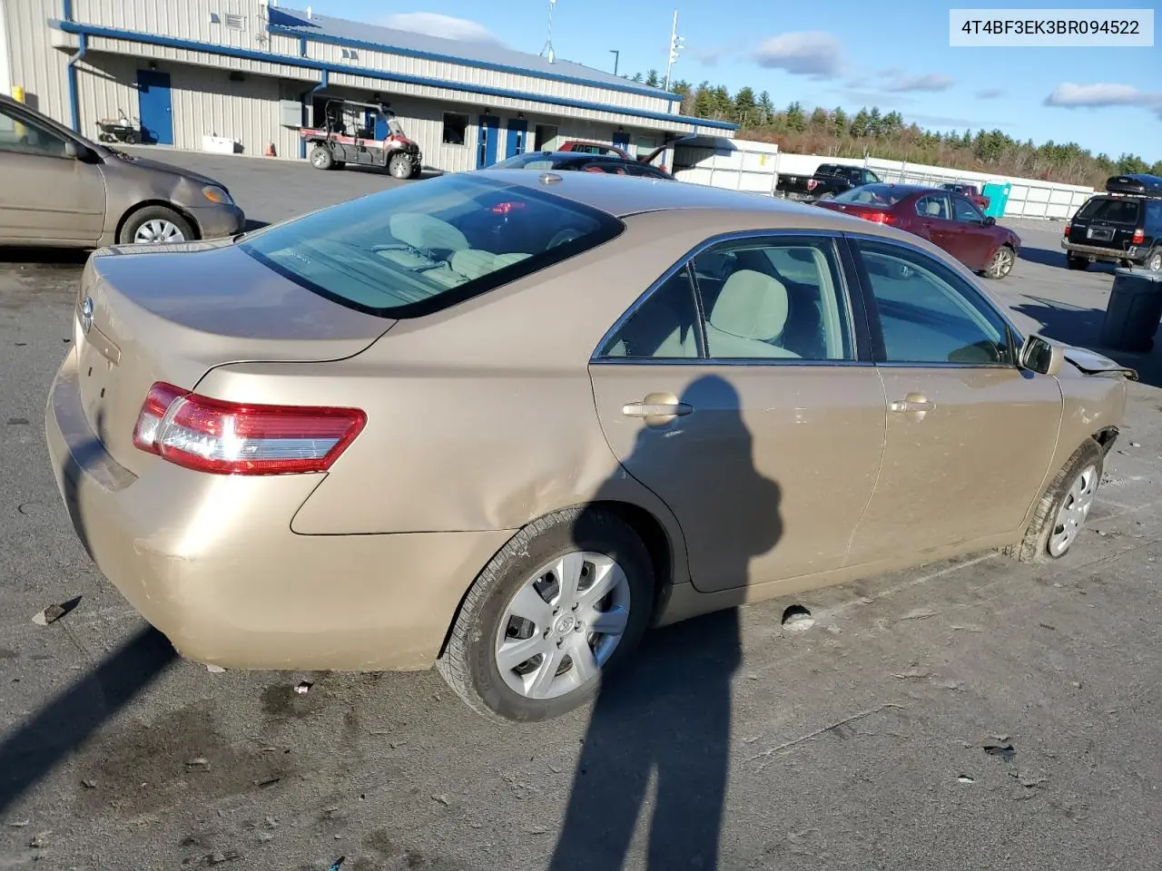 4T4BF3EK3BR094522 2011 Toyota Camry Base