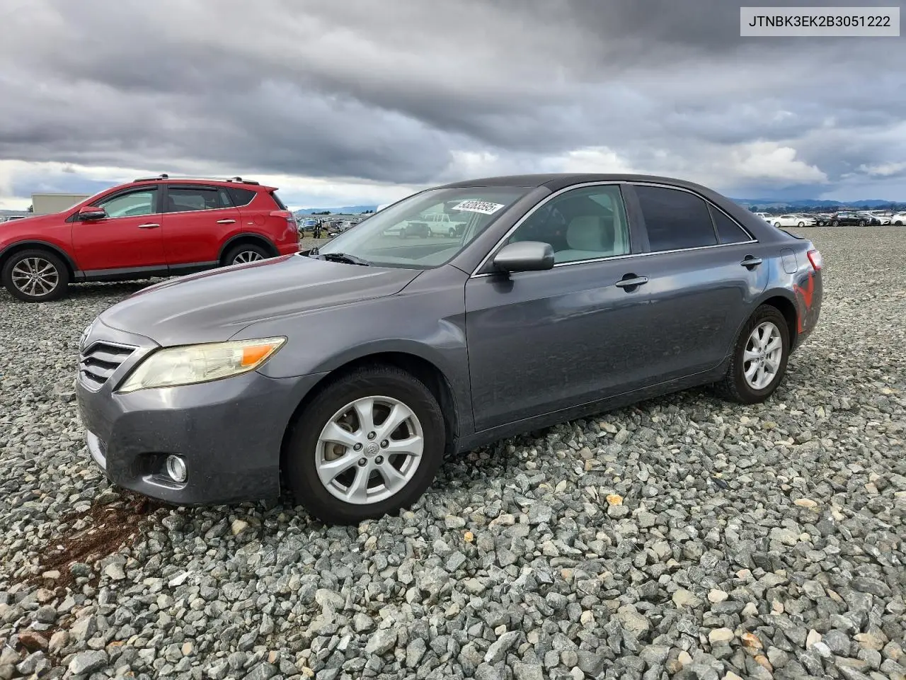 JTNBK3EK2B3051222 2011 Toyota Camry Se