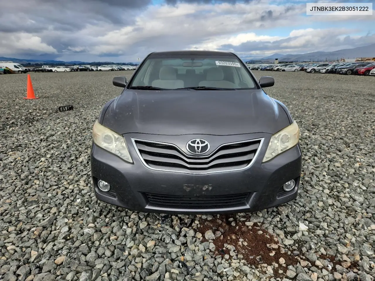JTNBK3EK2B3051222 2011 Toyota Camry Se