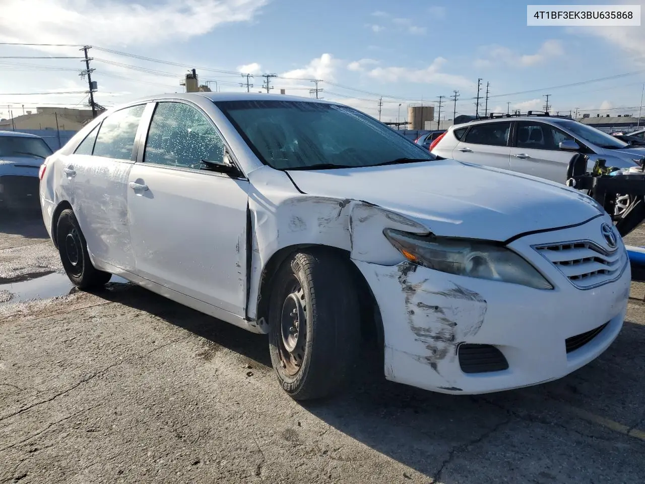 4T1BF3EK3BU635868 2011 Toyota Camry Base