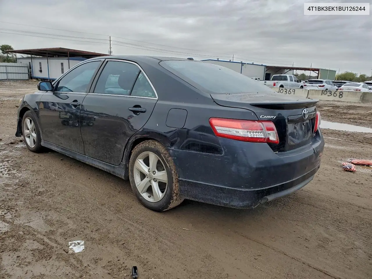 4T1BK3EK1BU126244 2011 Toyota Camry Se
