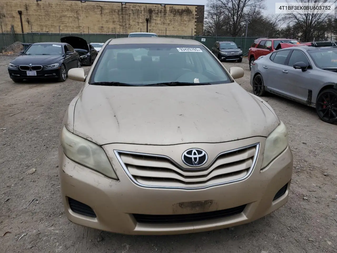 4T1BF3EK0BU603752 2011 Toyota Camry Base