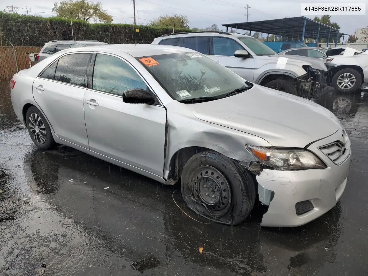 4T4BF3EK2BR117885 2011 Toyota Camry Base