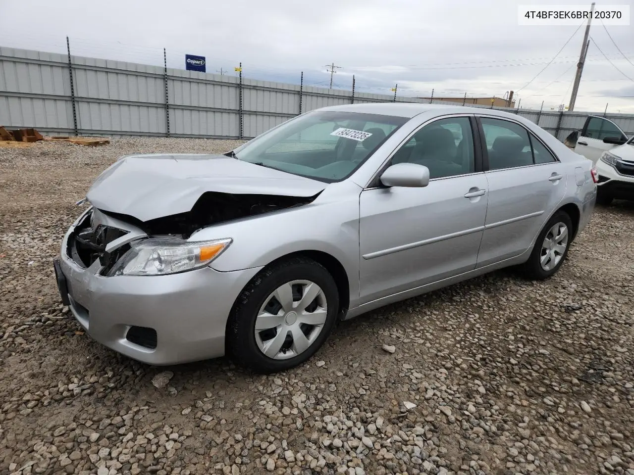 4T4BF3EK6BR120370 2011 Toyota Camry Base