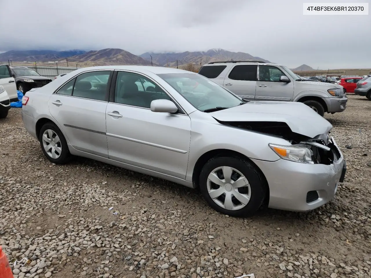 4T4BF3EK6BR120370 2011 Toyota Camry Base