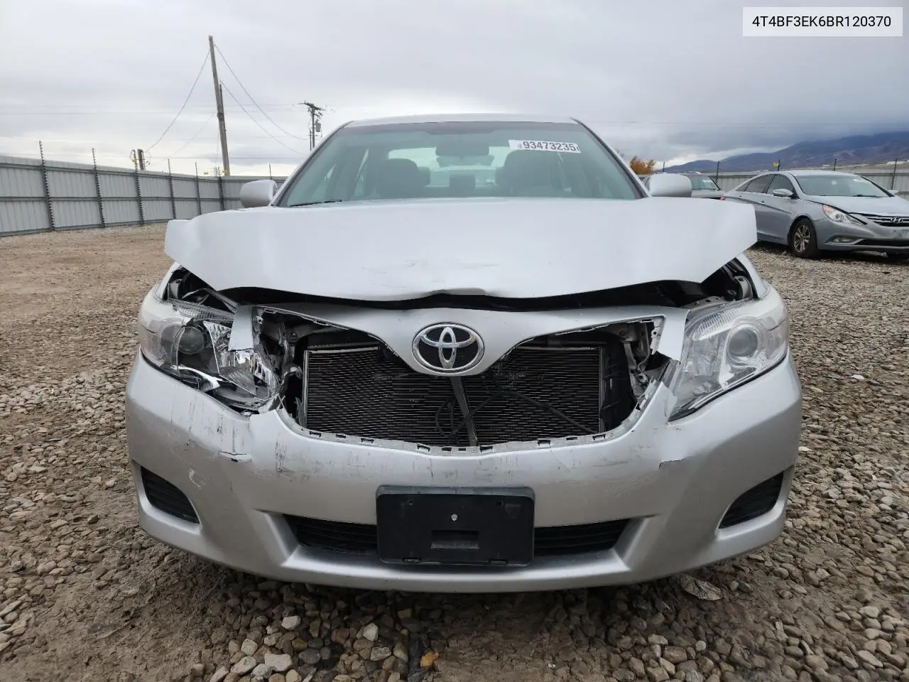 4T4BF3EK6BR120370 2011 Toyota Camry Base
