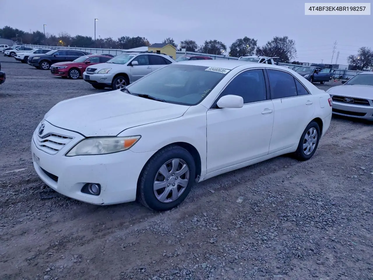 4T4BF3EK4BR198257 2011 Toyota Camry Base