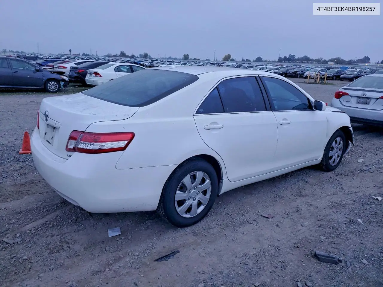4T4BF3EK4BR198257 2011 Toyota Camry Base