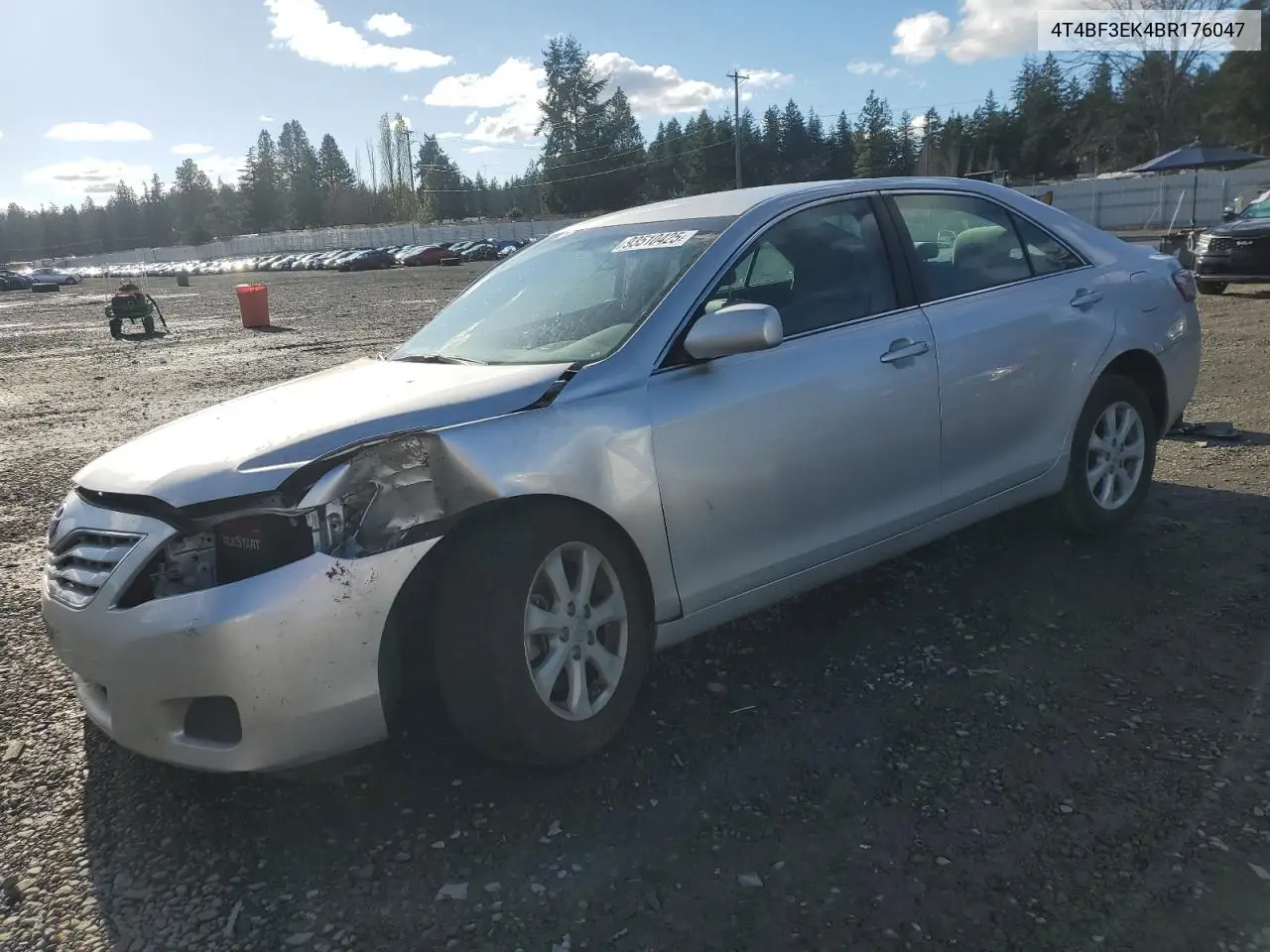 4T4BF3EK4BR176047 2011 Toyota Camry Base