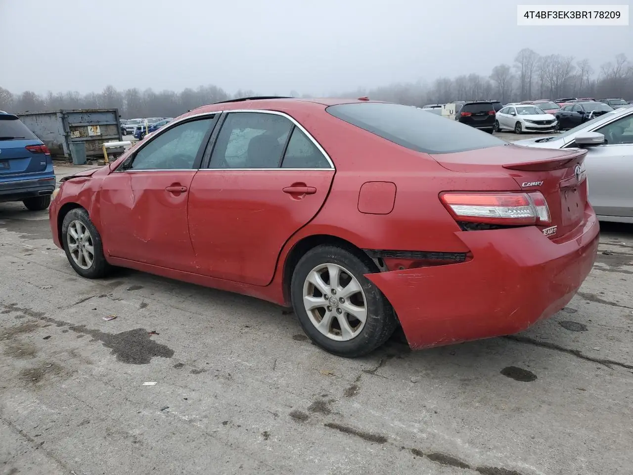 4T4BF3EK3BR178209 2011 Toyota Camry Base