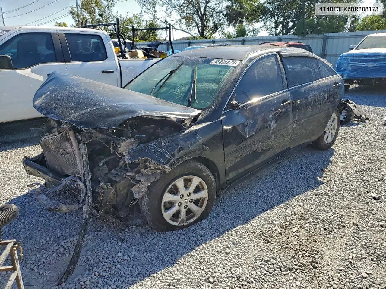 4T4BF3EK6BR208173 2011 Toyota Camry Base